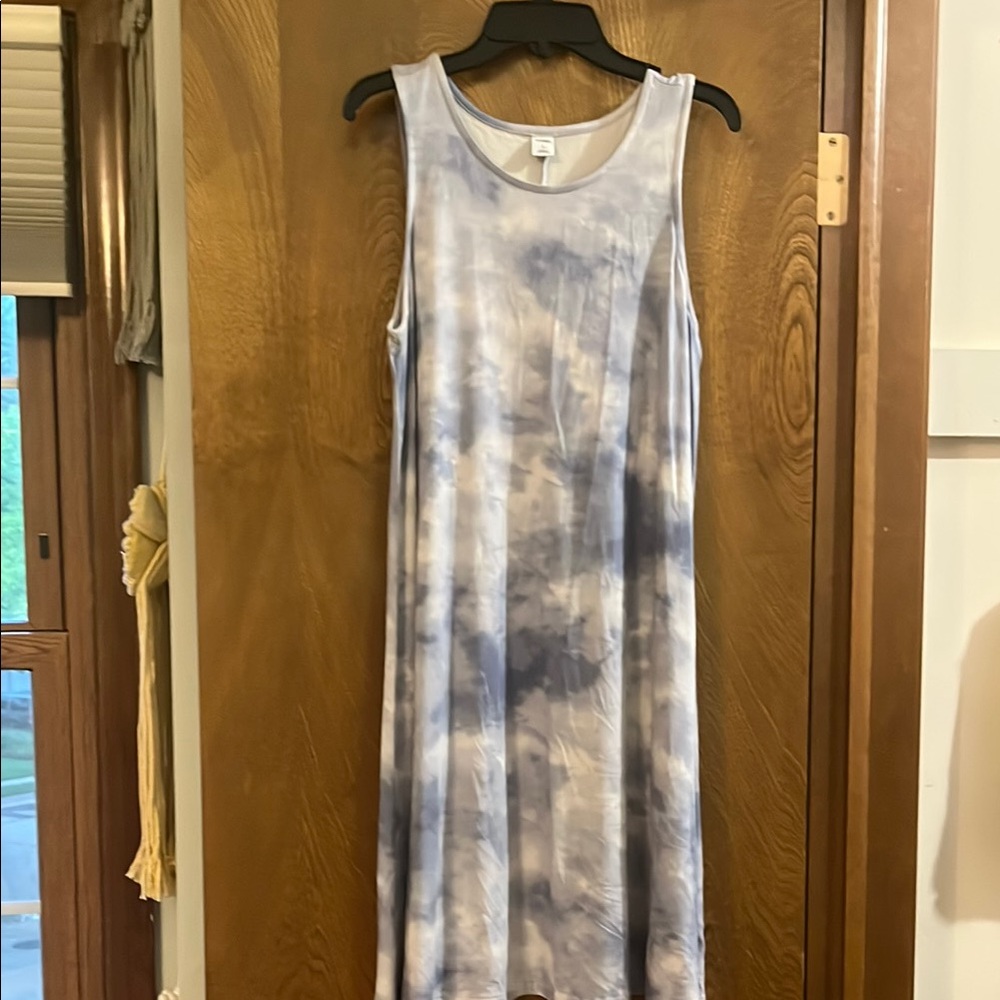 Old Navy Cloudy Blue Maxi Dress